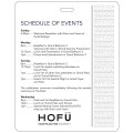 USA Made Full Color Event Badge 4" x 5"