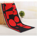 Poly-Cotton Beach Towel w/ Full Bleed Sublimation 410 GSM