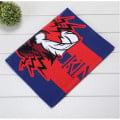 Poly-Cotton Beach Towel w/ Full Bleed Sublimation 410 GSM