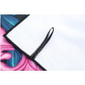 Poly-Cotton Beach Towel w/ Full Bleed Sublimation 410 GSM