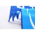 Poly-Cotton Beach Towel w/ Full Bleed Sublimation 410 GSM