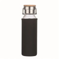 20 oz Glass Water Bottle With Neoprene Protective Sleeve
