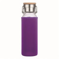20 oz Glass Water Bottle With Neoprene Protective Sleeve