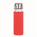 20 oz Glass Water Bottle With Neoprene Protective Sleeve