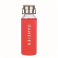 20 oz Glass Water Bottle With Neoprene Protective Sleeve