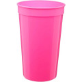 22 oz. Large Plastic Stadium Cup w/ Custom Imprint
