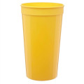 22 oz. Large Plastic Stadium Cup w/ Custom Imprint