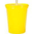 16 oz. USA made Stadium Cup w/ Lid & Straw BPA FREE Recycled