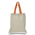 Cotton Canvas Tote Bag 6 oz. w/ 20" Handles