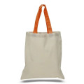 Cotton Canvas Tote Bag 6 oz. w/ 20" Handles