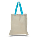 Cotton Canvas Tote Bag 6 oz. w/ 20" Handles