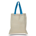 Cotton Canvas Tote Bag 6 oz. w/ 20" Handles