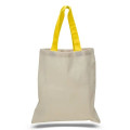 Cotton Canvas Tote Bag 6 oz. w/ 20" Handles