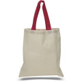 Cotton Canvas Tote Bag 6 oz. w/ 20" Handles