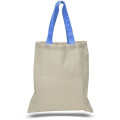 Cotton Canvas Tote Bag 6 oz. w/ 20" Handles