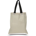 Cotton Canvas Tote Bag 6 oz. w/ 20" Handles