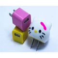 Custom Wall Plug 3D soft PVC molded with USB port