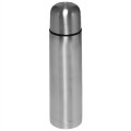 Spill Proof Steel Vacuum Travel Flask Insulated Silver 24 oz