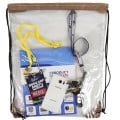 Clear Backpack - See Through Drawstring Bag