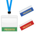 Presenter 4"L x 1.625"W Badge Ribbons