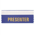 Presenter 4"L x 1.625"W Badge Ribbons