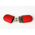 Leather Fast USB with Keyring