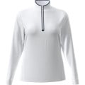 Original Penguin® Lightweight Womens Quarter Zipper Pullover