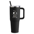 Harriton. 40 oz. Vacuum Insulated Stainless Steel Travel ...