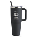Harriton. 40 oz. Vacuum Insulated Stainless Steel Travel ...