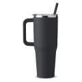 Harriton. 40 oz. Vacuum Insulated Stainless Steel Travel ...