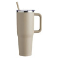 Harriton. 40 oz. Vacuum Insulated Stainless Steel Travel ...