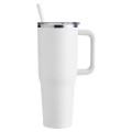 Harriton. 40 oz. Vacuum Insulated Stainless Steel Travel ...