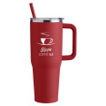 Harriton. 40 oz. Vacuum Insulated Stainless Steel Travel ...