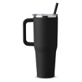 Harriton. 40 oz. Vacuum Insulated Stainless Steel Travel ...