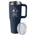 Harriton. 40 oz. Vacuum Insulated Stainless Steel Travel ...