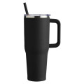 Harriton. 40 oz. Vacuum Insulated Stainless Steel Travel ...