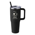 Harriton. 40 oz. Vacuum Insulated Stainless Steel Travel ...