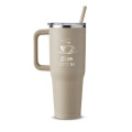 Harriton. 40 oz. Vacuum Insulated Stainless Steel Travel ...