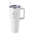 Harriton. 40 oz. Vacuum Insulated Stainless Steel Travel ...