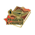 Gold Student Council Lapel Pin