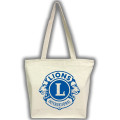 12 oz. Zipper Cotton Canvas Tote