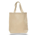 12 oz. Cotton Canvas Tote Bag w/ Nylon Web Handles