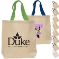 12 oz. Cotton Canvas Tote Bag w/ Nylon Web Handles