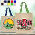 12 oz. Cotton Canvas Tote Bag w/ Nylon Web Handles