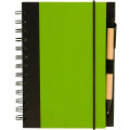 Eco Friendly Spiral Notebook with Pen Journal Diary