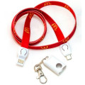 2 IN 1 LANYARD USB CABLE