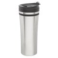 15 oz Insulated Stainless Steel Travel Mugs w/ Flip Lid Top