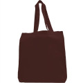 6 oz Cotton Canvas Tote Bag W/ Gusset (15" X 16")