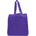 6 oz Cotton Canvas Tote Bag W/ Gusset (15" X 16")