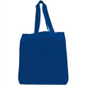 6 oz Cotton Canvas Tote Bag W/ Gusset (15" X 16")